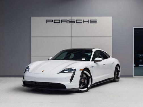 White 2020 Porsche Taycan 4S