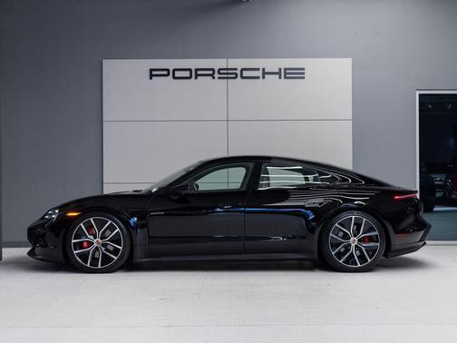 Black 2026 Porsche Taycan 4S