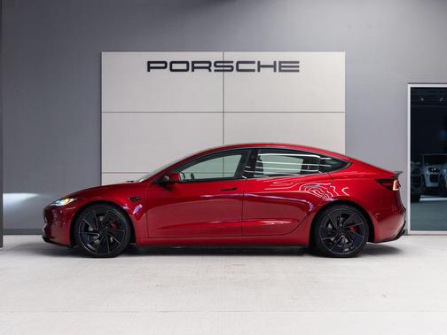 Ultra Red 2024 Tesla Model 3 Performance