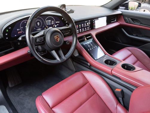 Black 2023 Porsche Taycan 4S