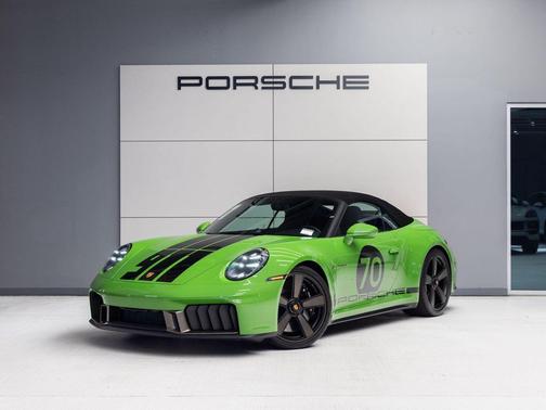 Willow Green 2026 Porsche 911 Spirit 70 Cabriolet