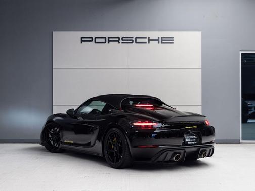 Black 2025 Porsche 718 Spyder RS