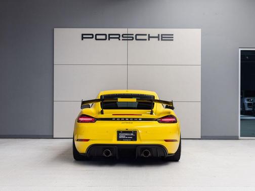 Racing Yellow 2024 Porsche 718 Cayman GT4 RS
