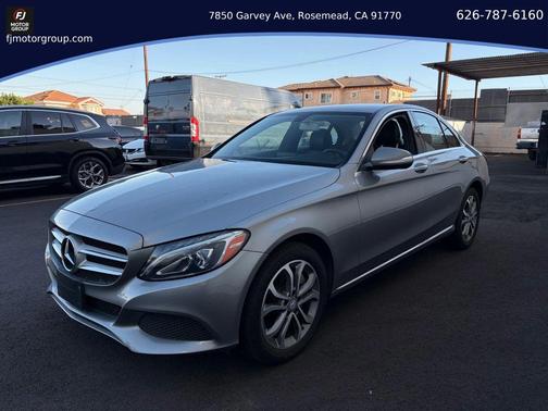 Steel Gray Metallic 2015 Mercedes-Benz C-Class C 300 Sedan 4D Sedan