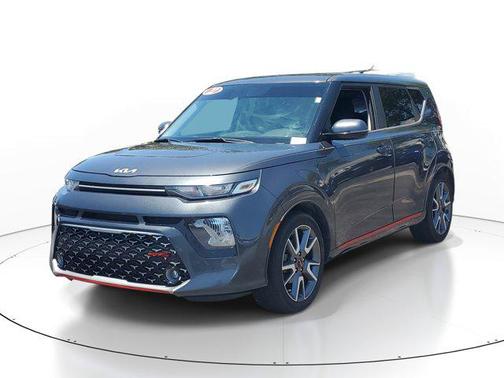 Gravity Gray 2022 Kia Soul GT-Line