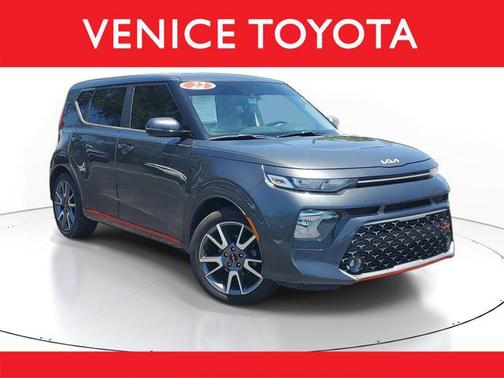 Gravity Gray 2022 Kia Soul GT-Line
