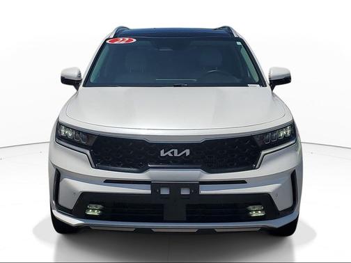 Snow White Pearl 2022 Kia Sorento Hybrid EX