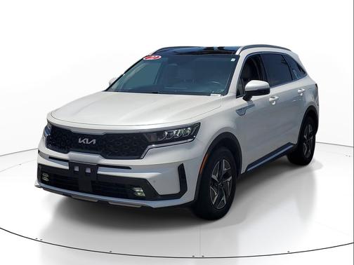 Snow White Pearl 2022 Kia Sorento Hybrid EX