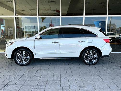 White Diamond Pearl 2018 Acura MDX 3.5L w/Technology Package