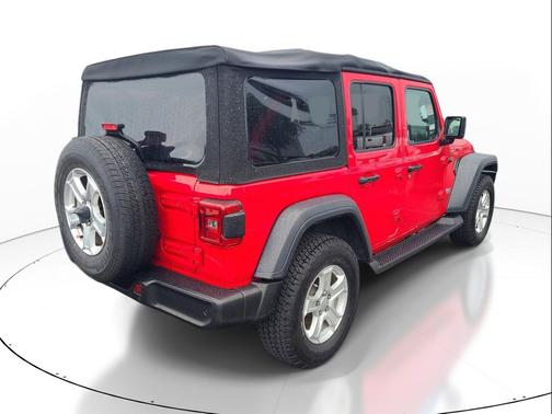 Firecracker Red Clearcoat 2018 Jeep Wrangler Unlimited Sport