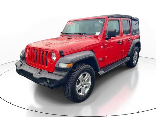 Firecracker Red Clearcoat 2018 Jeep Wrangler Unlimited Sport