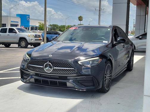 Obsidian Black Metallic 2024 Mercedes-Benz C-Class C 300