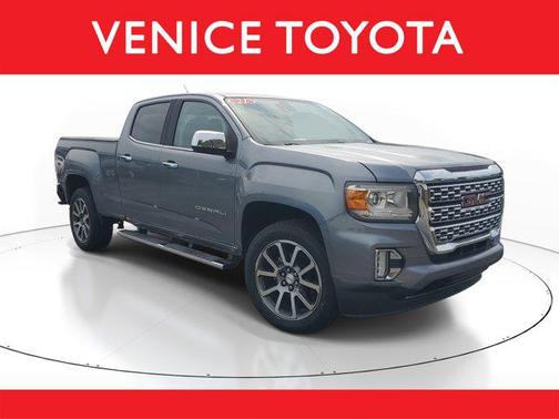 Satin Steel Metallic 2021 GMC Canyon Denali