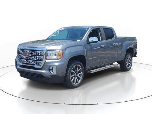 Satin Steel Metallic 2021 GMC Canyon Denali