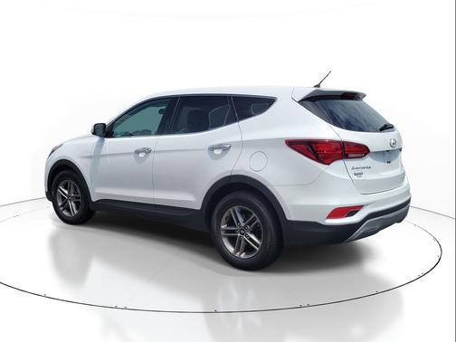 Pearl White 2018 Hyundai Santa Fe Sport 2.4L