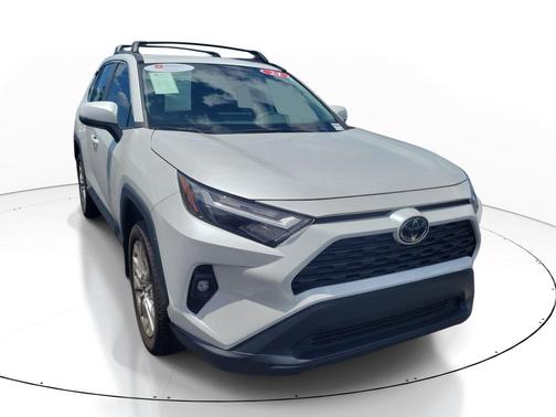 White 2024 Toyota RAV4 XLE Premium
