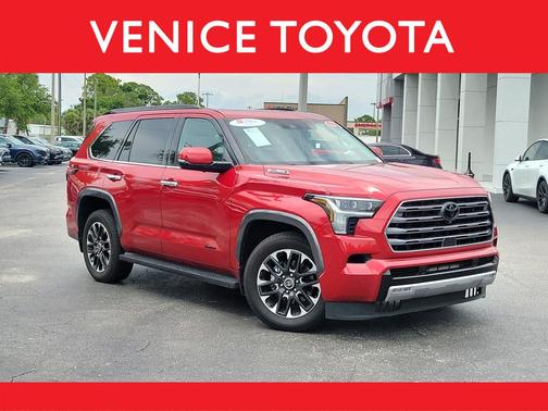Supersonic Red 2023 Toyota Sequoia SR5
