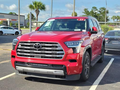 Supersonic Red 2023 Toyota Sequoia SR5