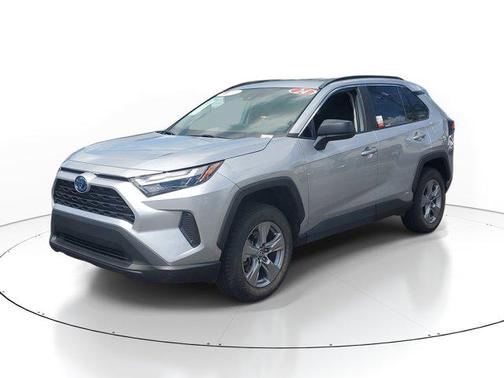 Silver Sky Metallic 2024 Toyota RAV4 Hybrid SE