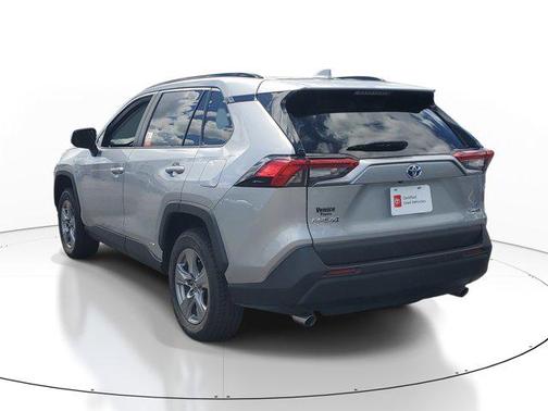 Silver Sky Metallic 2024 Toyota RAV4 Hybrid SE