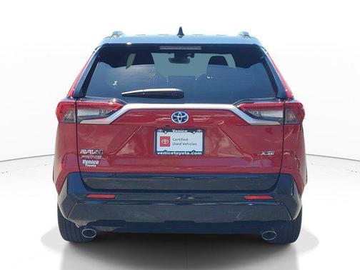 Supersonic Red/Midnight Black Metallic 2024 Toyota RAV4 Prime XSE
