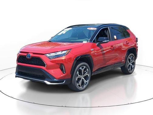 Supersonic Red/Midnight Black Metallic 2024 Toyota RAV4 Prime XSE