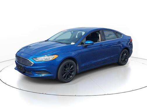 Lightning Blue 2017 Ford Fusion SE
