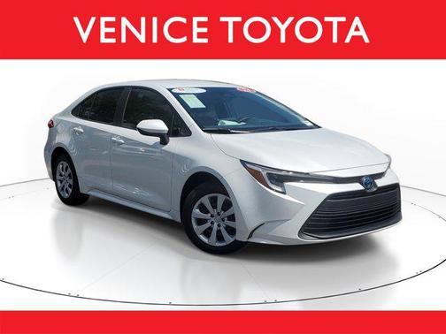 Wind Chill Pearl 2024 Toyota Corolla Hybrid LE