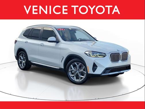 White 2024 BMW X3 sDrive30i