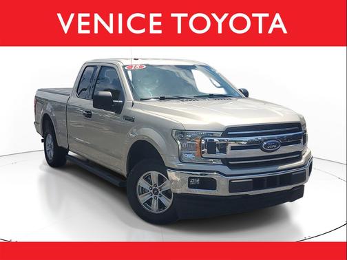White Gold 2018 Ford F-150 XLT