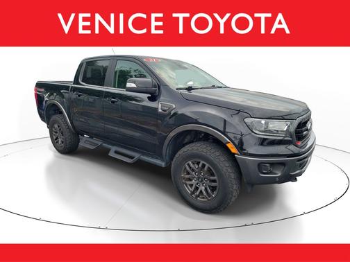 Shadow Black 2021 Ford Ranger LARIAT