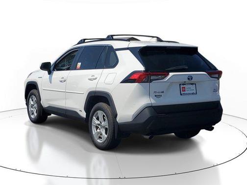 Super White 2020 Toyota RAV4 Hybrid XLE