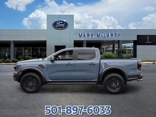 Azure Gray Metallic 2024 Ford Ranger Raptor
