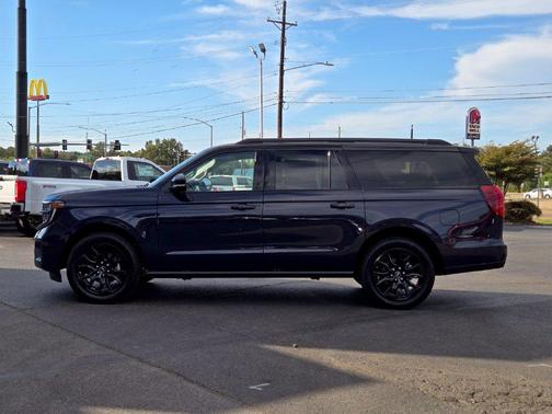 Blue 2027 Ford Expedition Max Platinum
