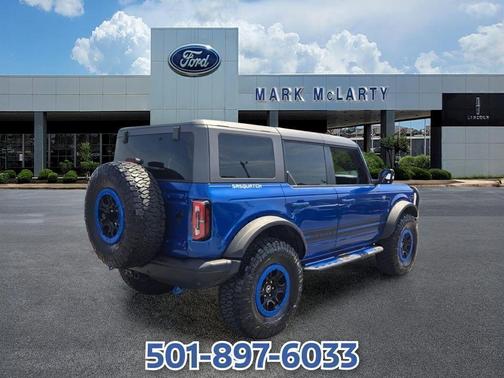 Lightning Blue Metallic 2021 Ford Bronco First Edition