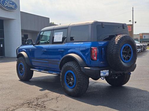 Lightning Blue Metallic 2021 Ford Bronco First Edition