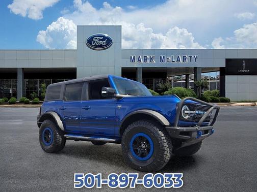 Lightning Blue Metallic 2021 Ford Bronco First Edition