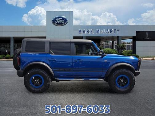 Lightning Blue Metallic 2021 Ford Bronco First Edition