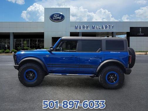 Lightning Blue Metallic 2021 Ford Bronco First Edition