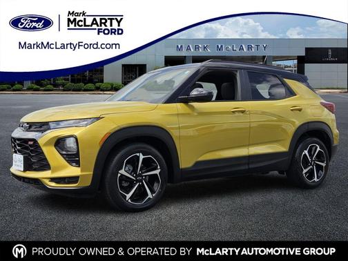 Nitro Yellow 2023 Chevrolet Trailblazer RS