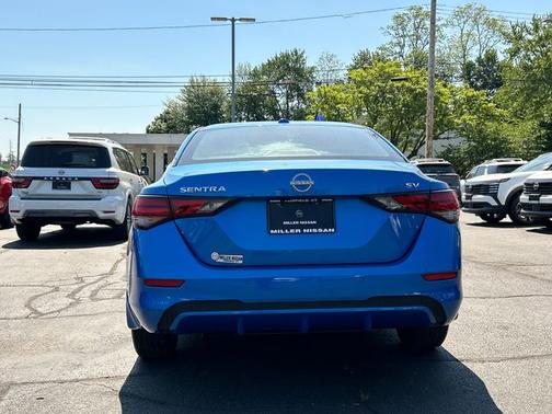 Electric Blue Metallic 2024 Nissan Sentra SV