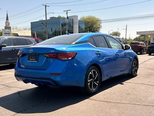Electric Blue Metallic 2024 Nissan Sentra SV