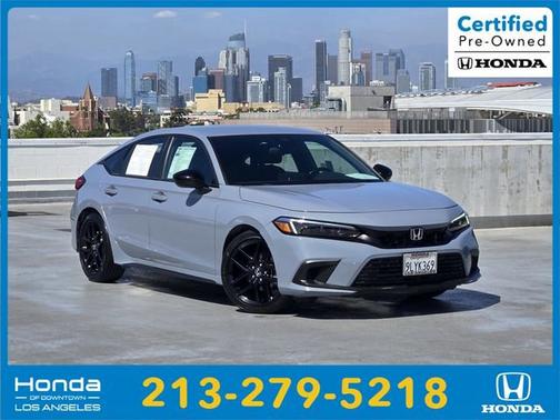 Sonic Gray Pearl 2024 Honda Civic