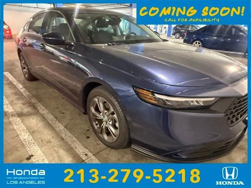 Canyon River Blue Metallic 2024 Honda Accord