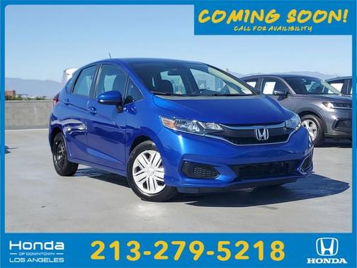 Aegean Blue Metallic 2019 Honda Fit