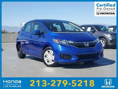 Aegean Blue Metallic 2019 Honda Fit
