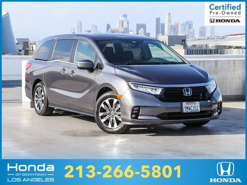 Modern Steel Metallic 2024 Honda Odyssey