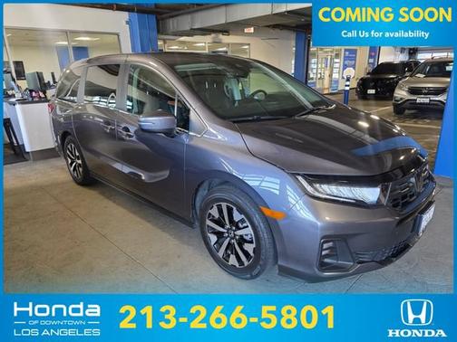 Modern Steel Metallic 2025 Honda Odyssey