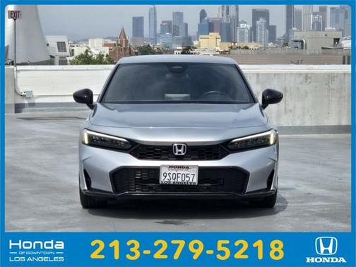 Solar Silver Metallic 2025 Honda Civic