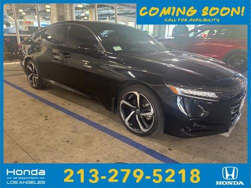 Crystal Black Pearl 2022 Honda Accord